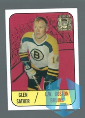 2002 Topps OPC  Glen Sather #38 RC Reprint #67 Bruins